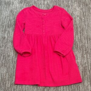 Cat & Jack Vibrant Pink Casual Dress
